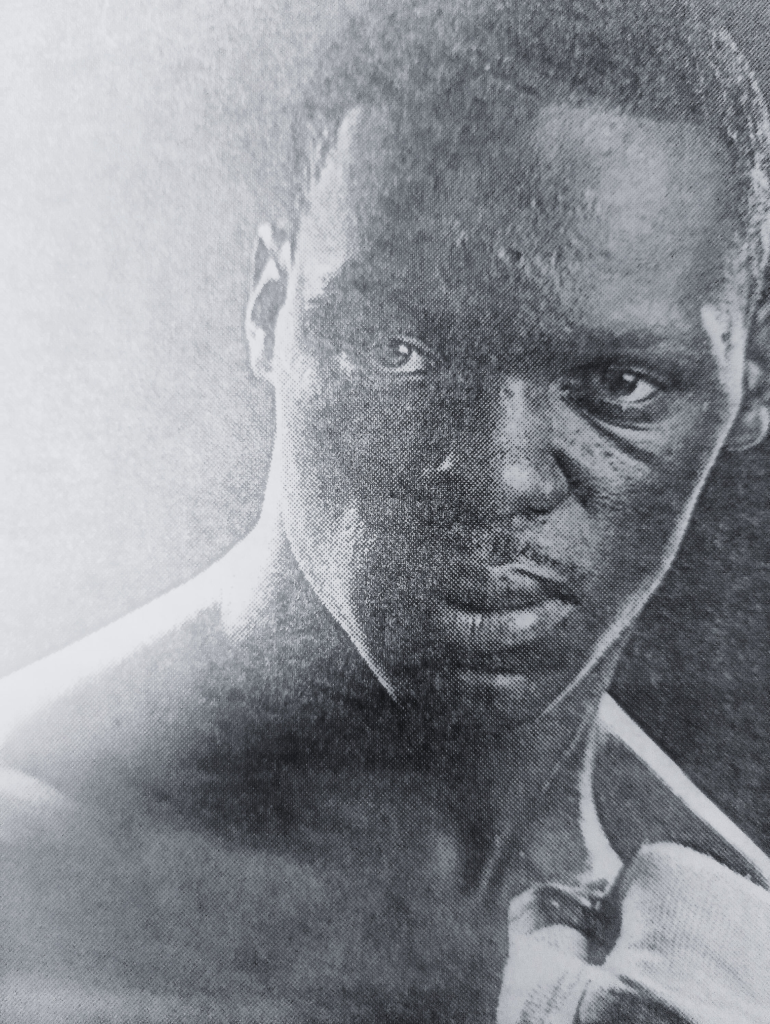 Archival portrait of Jeff Mayweather during his boxing career